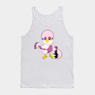 Parrot in Egg with Eggshell Tank Top